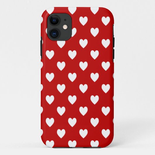 Herzen Case-Mate iPhone Hülle (Rückseite)