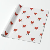 Herzen Charakter Geschenkpapier (Ungerollt)