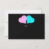 HERZEN DANKESKARTE (Rückseite)