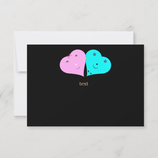 HERZEN DANKESKARTE (Rückseite)