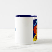 Herzen Delite Zitrusfrucht-Aufkleber 15 Unze-Tasse Zweifarbige Tasse (Mittel)