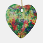 Herzen der Farbe Keramikornament (Rechts)