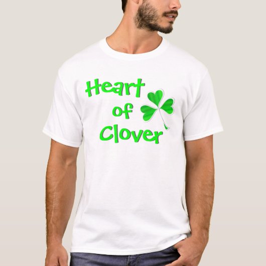 Herzen der Klee T-Shirt (Vorderseite)