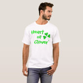 Herzen der Klee T-Shirt (Vorne ganz)