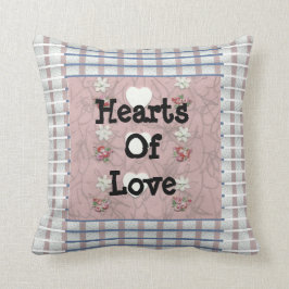 Herzen der Liebe drei Kissen