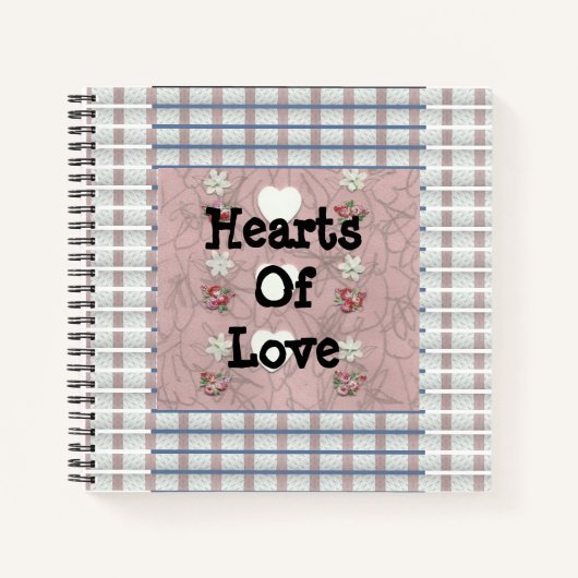 Herzen der Liebe drei Notizblock (Vorderseite)