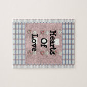 Herzen der Liebe drei Puzzle (Horizontal)