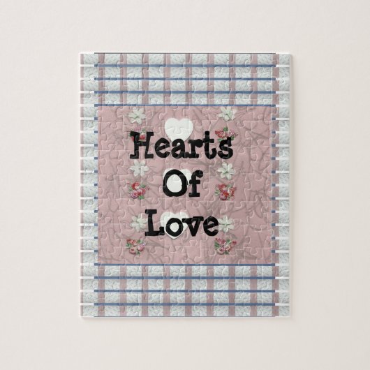 Herzen der Liebe drei Puzzle (Vertikal)