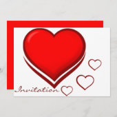 Herzen der Liebe_ Einladungen (Vorne/Hinten)