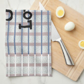 Herzen der Liebe Geschirrtuch (Viertel Falte)