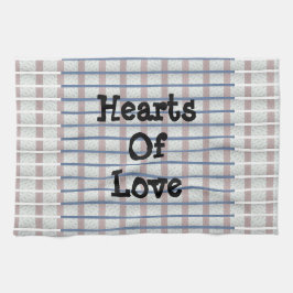 Herzen der Liebe Geschirrtuch