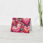 Herzen der Liebe Karte (Vorderseite)