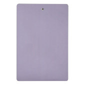 Herzen der Liebe Mini Klemmbrett (Rückseite)