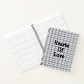 Herzen der Liebe Notizblock (Innenseite)