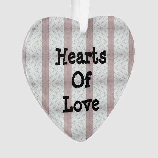 Herzen der Liebe Ornament (Vorderseite)
