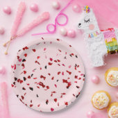 Herzen der Liebe Pappteller (Party)