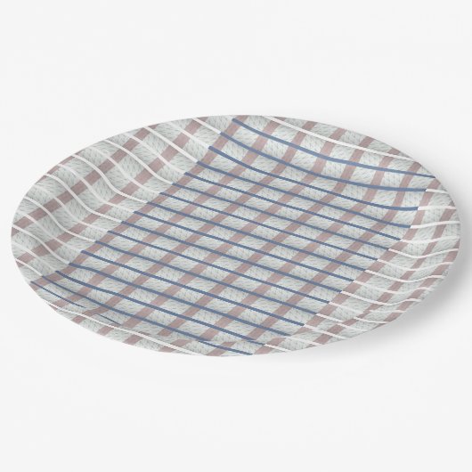 Herzen der Liebe Pappteller (Schrägansicht)