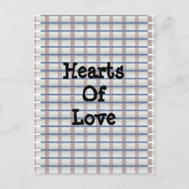 Herzen der Liebe Postkarte