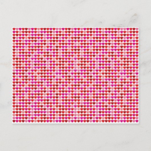 Herzen der Liebe Postkarte (Vorderseite)