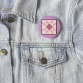 Herzen der Liebe Quilt Button (Beispiel)