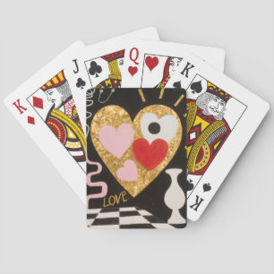 Herzen der Liebe Spielkarten