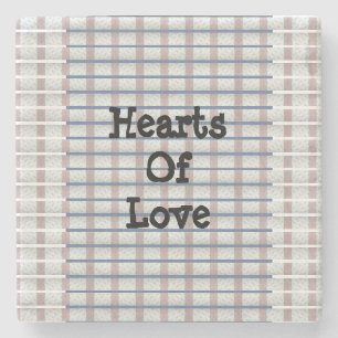 Herzen der Liebe Steinuntersetzer