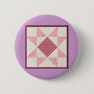 Herzen der Liebe-Steppdecke Button