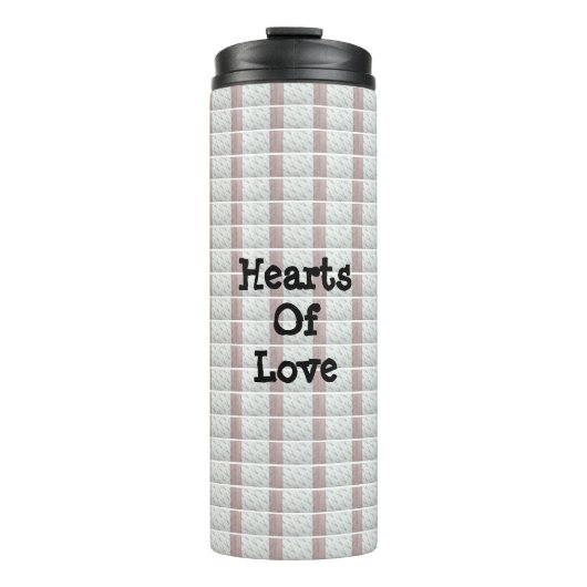 Herzen der Liebe Thermosbecher (Vorderseite)