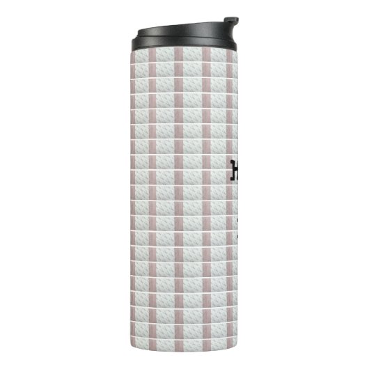 Herzen der Liebe Thermosbecher (Nach links gedreht)