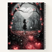 Herzen der Liebe und Hoffnung Notizblock (Rückseite)