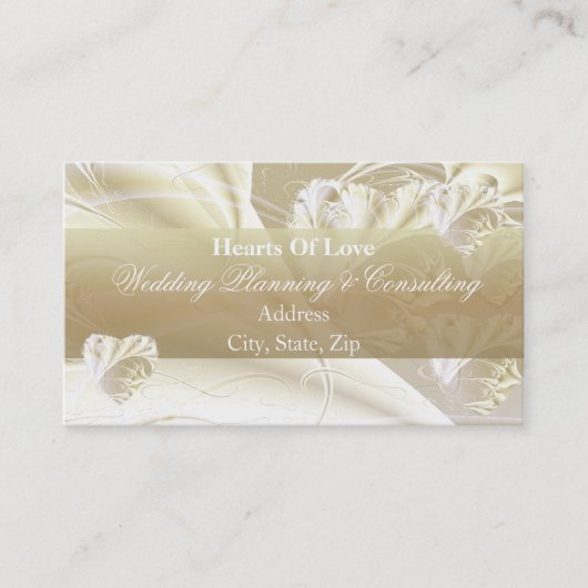 Herzen der Liebe Visitenkarte (Vorderseite)