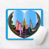HERZEN DER STADT MOUSEPAD (Mit Mouse)
