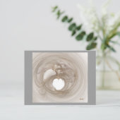 Herzen des Goldes Postkarte (Stehend Vorderseite)