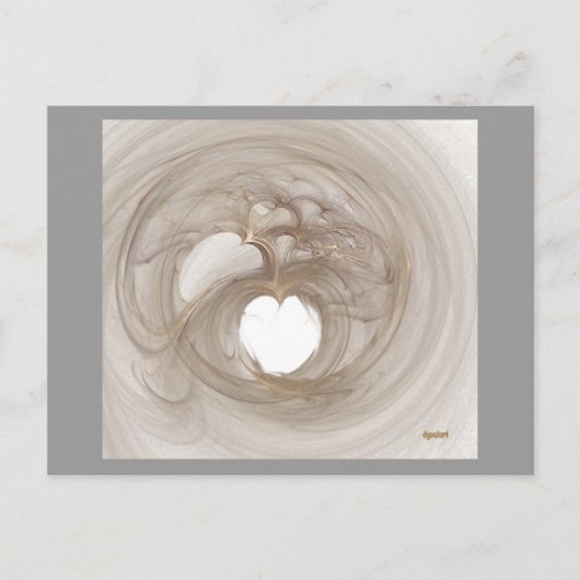 Herzen des Goldes Postkarte (Vorderseite)