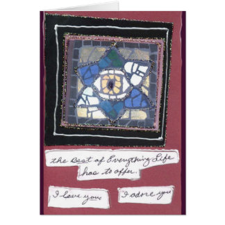 Herzen des Mosaik-6 spielen die geschriebene