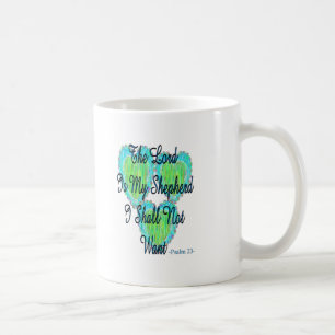 Herzen des Psalms 23 Kaffeetasse