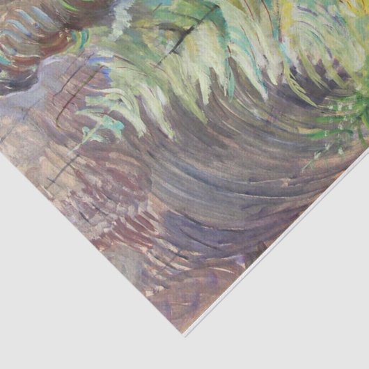 Herzen des Waldes von Emily Carr Seidenpapier (Ausschnitt)