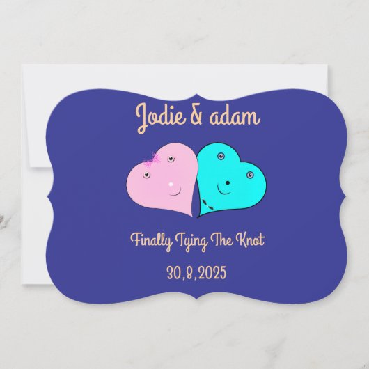 HERZEN EINLADUNG (Vorderseite)