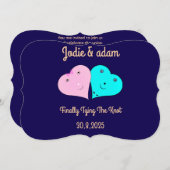 HERZEN EINLADUNG (Vorne/Hinten)