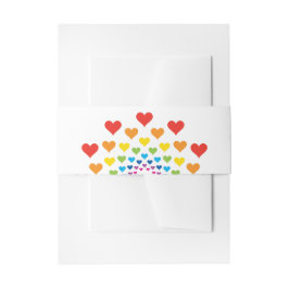 Herzen Einladungsbanderole