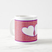 Herzen entwirrten Tasse (Vorderseite Links)