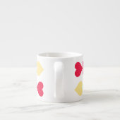 Herzen Espressotasse (Rückseite)