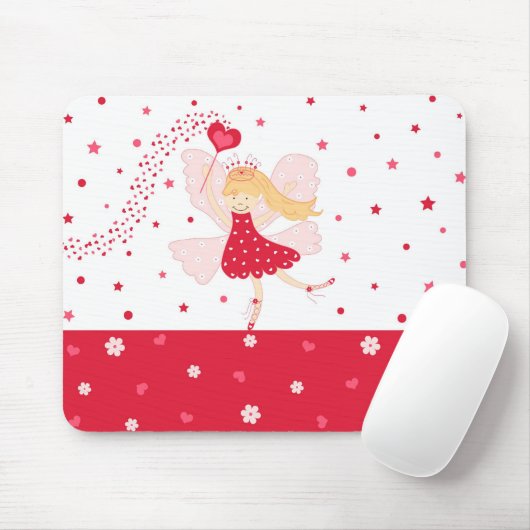 Herzen feenhaft mousepad (Mit Mouse)