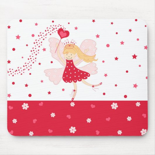 Herzen feenhaft mousepad (Vorne)