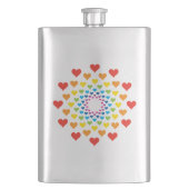 Herzen Flachmann (Vorderseite)