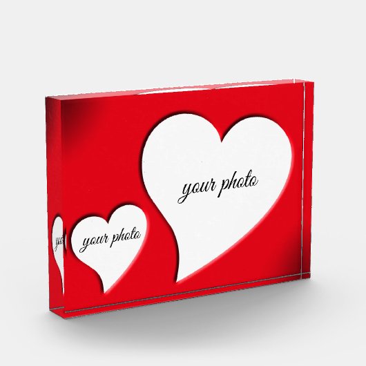 Herzen Fotoblock (Links)
