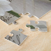 Herzen, Frühlingsblumen auf alten Postkarten Puzzle (Seite)