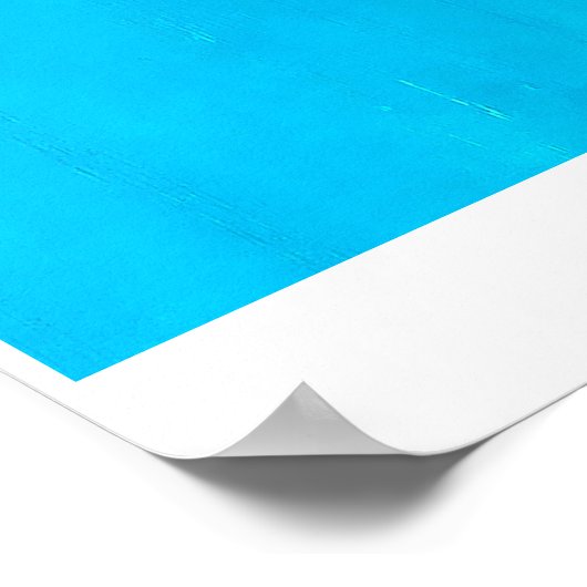 Herzen für das Weitermachen Poster (Ecke)