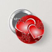 Herzen für Liebe Button (Vorne & Hinten)