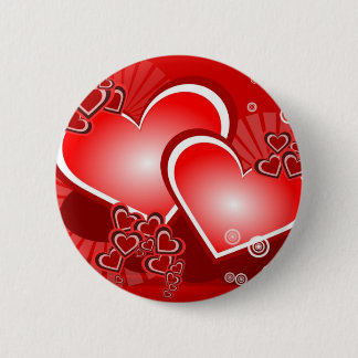 Herzen für Liebe Button